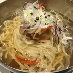 GRILLED MEAT Koba. - 冷麺。麺のかたさ、スープの出汁、美味い