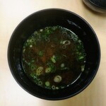 一心鮨 光洋 - お味噌汁