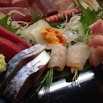 よし寿し - 2012.11　刺身の盛りあわせ♪