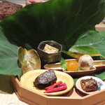 御幸町 田がわ - 芋名月の八寸