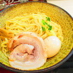 てんがららーめん - つけ麵　９００円（税込）の麺のアップ【２０２１年９月】