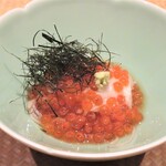 御幸町 田がわ - 筋子蕎麦