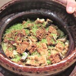 御幸町 田がわ - 鱧の炊き込み