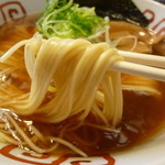 中華そば 麺や食堂 - 美しい細ストレート麺