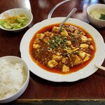 中国家庭料理 楊 - ランチ・麻婆豆腐定食。