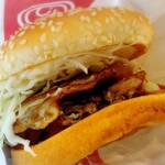 ドムドム ハンバーガー - お好み焼きバーガー