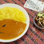 サンガム - カレーライスランチ770円ドリンク付き