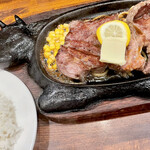 ステーキのくいしんぼ - ンチサーロイン1,050円