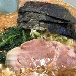 ラーメン山岡家 - 具材アップ