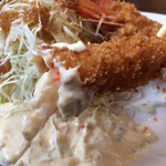 わ楽 - 頭ガブリの後、タルタルで