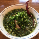 Kurukuru tei - ラーメン(麺硬・ネギ多目)
