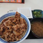 Yoshinoya - 朝牛セット、アタマ大盛納豆