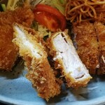 たむらや - アジフライとトンカツ