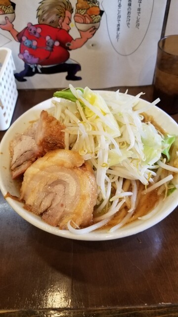 冷やし中華祭り麺増し4 5kgの愛情盛りに大悶絶 デカ盛り By ナツメグ 麺屋 歩夢 淵野辺 ラーメン 食べログ