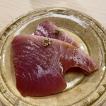 日本橋蛎殻町 すぎた - 鰹の漬け 地芥子