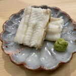 日本橋蛎殻町 すぎた - 穴子の白焼き