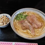 天妃そば - じゅーしーも加えました(^o^)