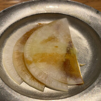 焼鳥 市松 - 口直しの大根