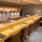 Shinagawa Sushi Matsumoto - カウンター