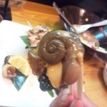 じゃんけんポン - サザエのお造り