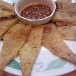 じゃんけんポン - 牡蠣と下仁田ネギのチヂミ