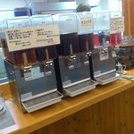 くるるの杜 農村レストラン - 【2012年10月】ドリンクサーバー。