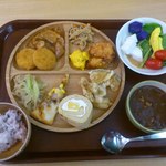 くるるの杜 農村レストラン - 【2012年10月】おかず＋サラダ♪