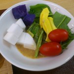 くるるの杜 農村レストラン - 【2012年10月】サラダアップ。