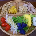 くるるの杜 農村レストラン - 【2012年10月】サラダメインでおかわり＾＾）