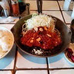 東京トンテキ - トンテキ定食200ｇ 1,070円