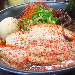 平九郎R - 赤ラーメン（4倍）