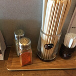 ラーメン翼 - 薬味