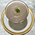 鉄板焼・愛宕 - 冷製スープ