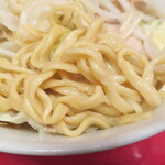 ラーメン二郎 - 麺