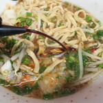 ラーメン二郎 - 赤酢投入～♪