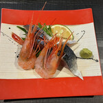 圭蔵 - 地元の甘エビとしめ鯖