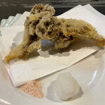 圭蔵 - 原木舞茸の天ぷら