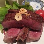 島之内 一陽 - 牛ハネシタ肉塩コショウ焼き