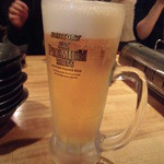 もつ鍋 チャンピオン - 生ビール