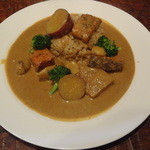 カレーの店 いーとん - 11月17日 秋鮭と旬菜クリーミーカレー 1200円