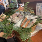 Uomeshitikutei - 具材選択　太刀魚を選択！