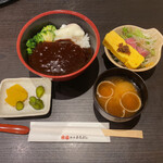 Matsusaka Maruyoshi - 松阪牛ハンバーグ丼