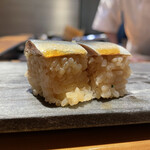 Ginza Yokota - 秋刀魚の棒鮨