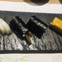 川崎 鮨 たか瀬 - 巻物・玉子・香の物