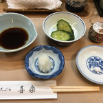 天ぷら 喜楽 - 定食のセット
