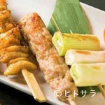 Koube Koshitsu Izakaya Fukuwauchi - 焼き鳥盛り合わせ