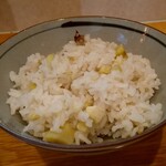 やさい畑 家庭料理 - 栗ご飯