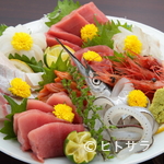 Suishintei - 旬の魚介を贅沢に堪能できる、見た目にも美しい『刺し盛』