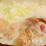 Yakitori Soruto - 地鶏の旨みと食感が濃厚なスープに良く合う『地鶏　水たき鍋』