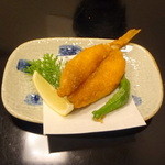 奈る実 - ふぐコースの唐揚げ